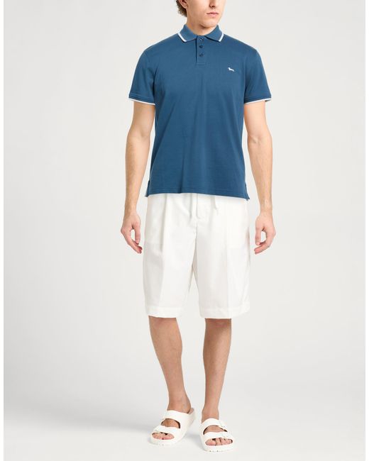 Harmont & Blaine Blue Polo Shirts for men