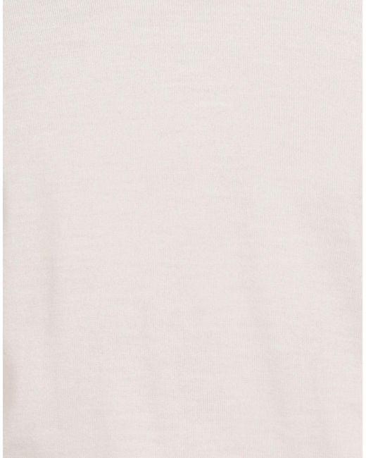 Grifoni White Sweater Virgin Wool for men