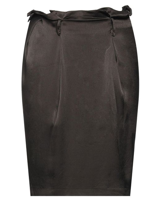 Annarita N. Black Midi Skirt