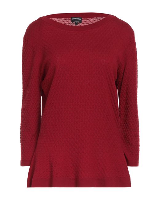 Giorgio Armani Red Sweater