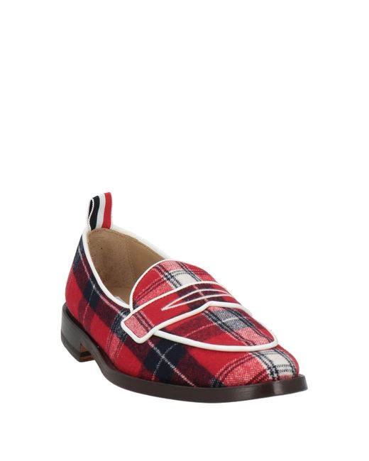 Mocassins Thom Browne en coloris Red
