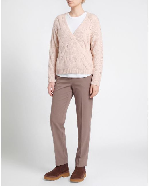 Riccardo Forconi Pink Cardigan Polyester, Wool, Acrylic