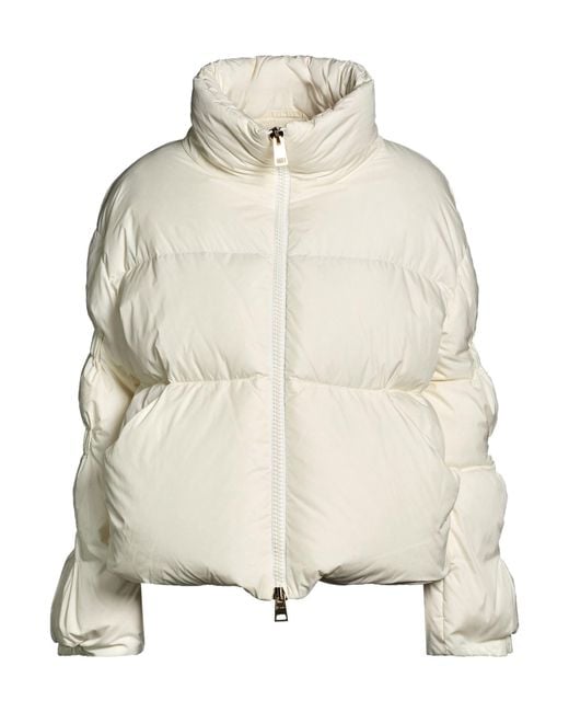 Herno Natural Ivory Puffer Polyamide
