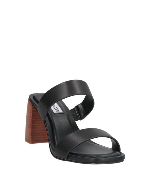 Steve Madden Black Sandals