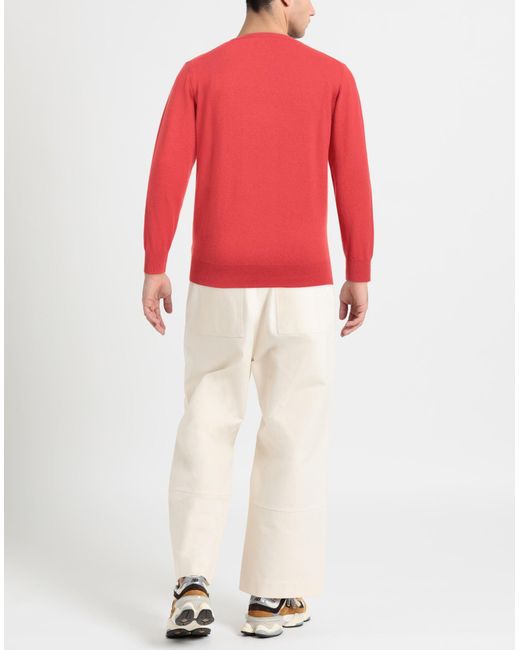 Cashmere Company Red Jumper for men