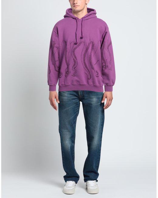 Octopus Purple Sweatshirt for men