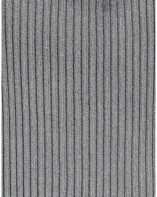 DIESEL Gray Top Cotton, Nylon, Elastane