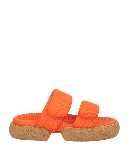 Dries Van Noten Orange Sandale