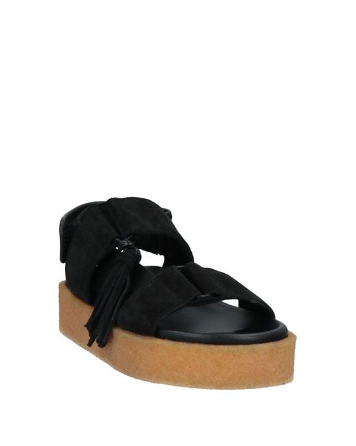 Clarks Black Sandale