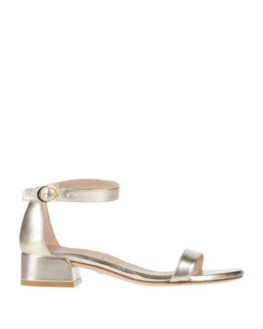 Stuart Weitzman Natural Sandals