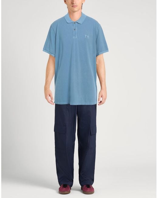 C P Company Blue Polo Shirt for men