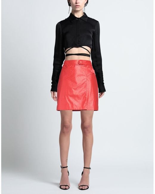 Mini-jupe DSquared² en coloris Red