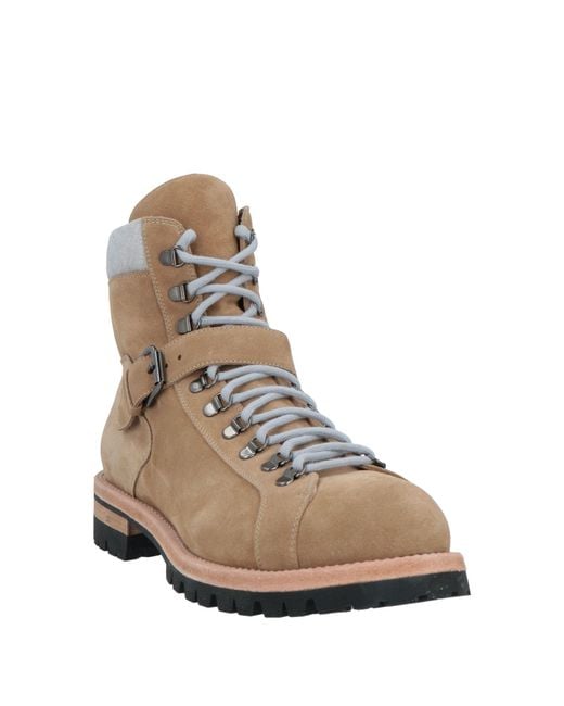Eleventy Brown Ankle Boots for men