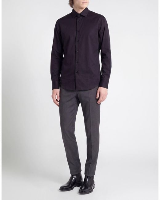 Roberto Cavalli Blue Midnight Shirt Cotton for men