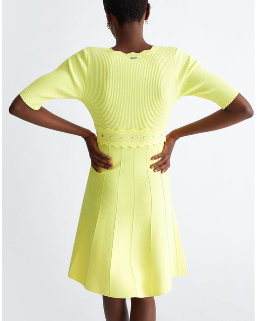 Liu Jo Yellow Mini-Kleid