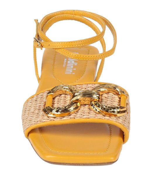 Baldinini Metallic Sandals