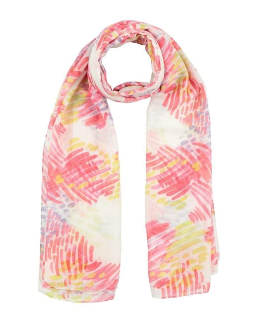 ARMANI EXCHANGE Pink Scarf Polyester