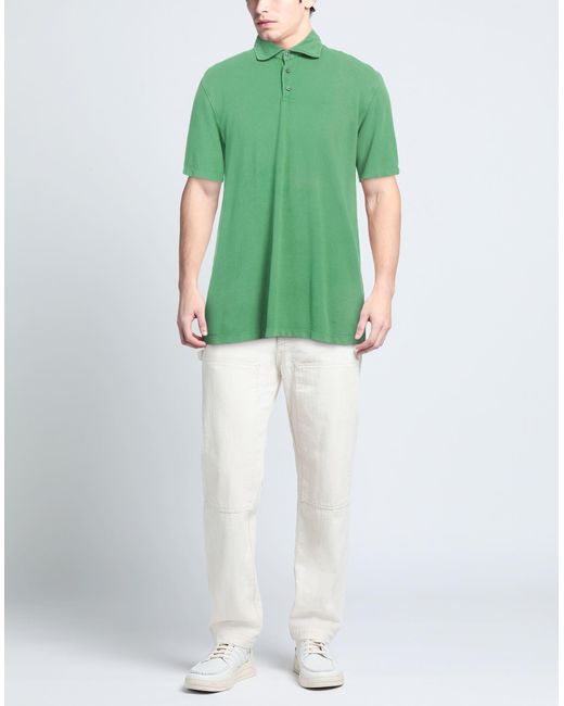 REYER Green Polo Shirt for men