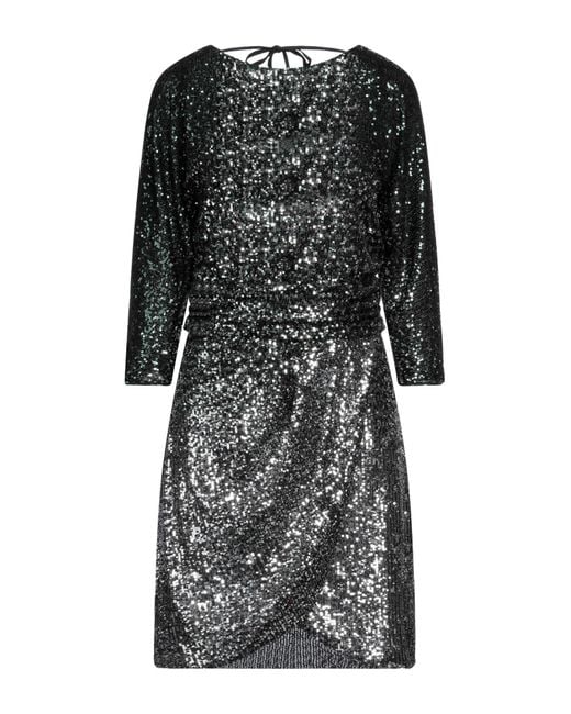 Hanita Black Midi Dress