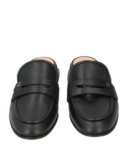 Gianvito Rossi Black Mules & Clogs Calfskin