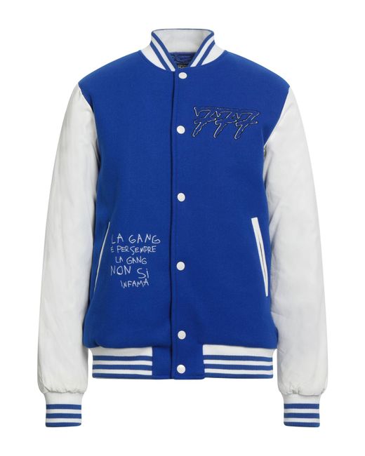 TRIPLOSETTEWEAR Blue Jacket for men