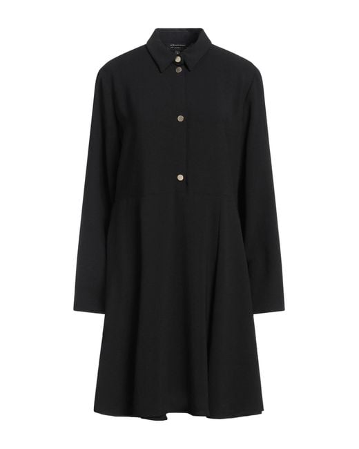 ARMANI EXCHANGE Black Mini Dress Polyester