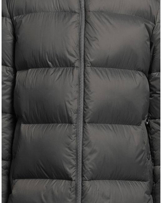 HUGO Gray Lead Puffer Polyamide for men