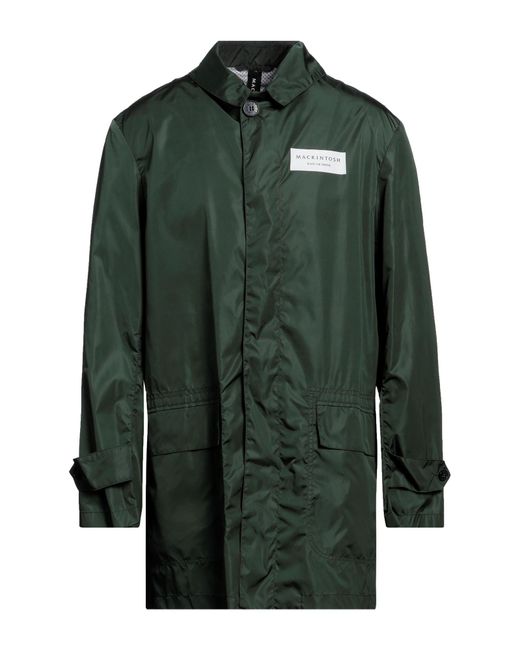 Mackintosh Green Overcoat & Trench Coat for men