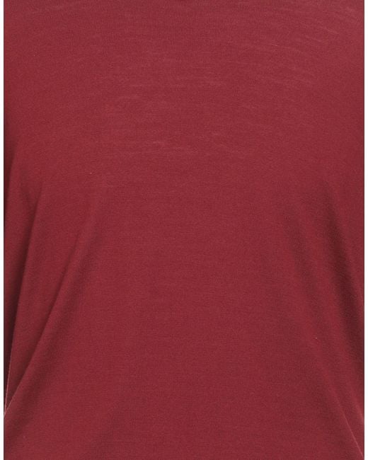 Eleventy Red Sweater Wool for men