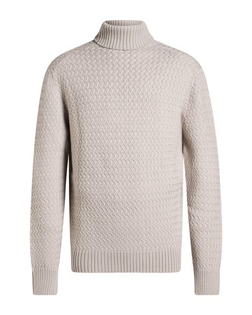 Circolo 1901 White Turtleneck for men