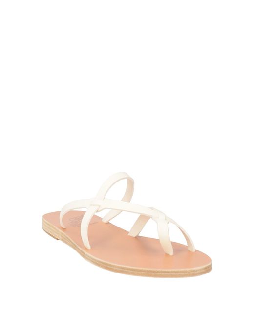 Ancient Greek Sandals Pink Thong Sandal Leather