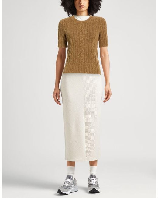 J.W. Anderson Natural Khaki Sweater Acrylic, Polyamide, Wool, Alpaca Wool, Elastane