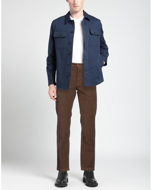 Tela Genova Brown Trouser for men