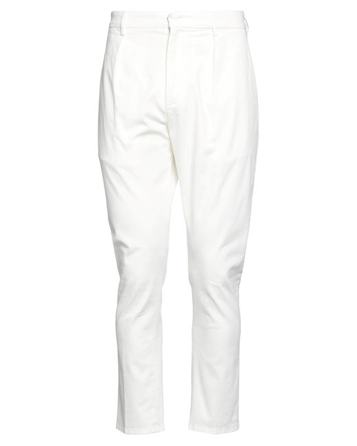 Dondup White Pants for men