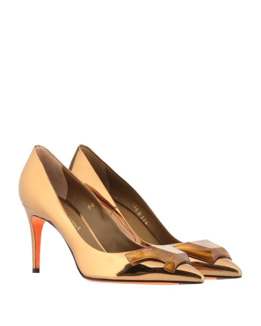 Santoni Natural Pumps
