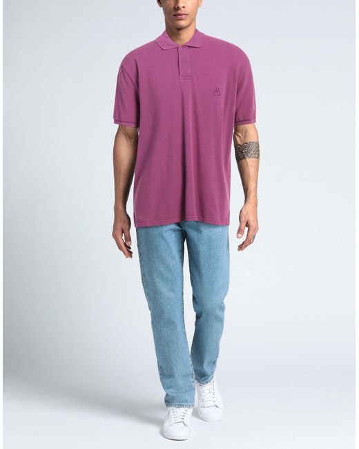 Isabel Marant Purple Polo Shirt for men