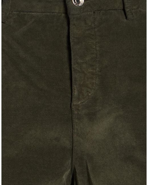 Liu Jo Green Pants Cotton, Elastane
