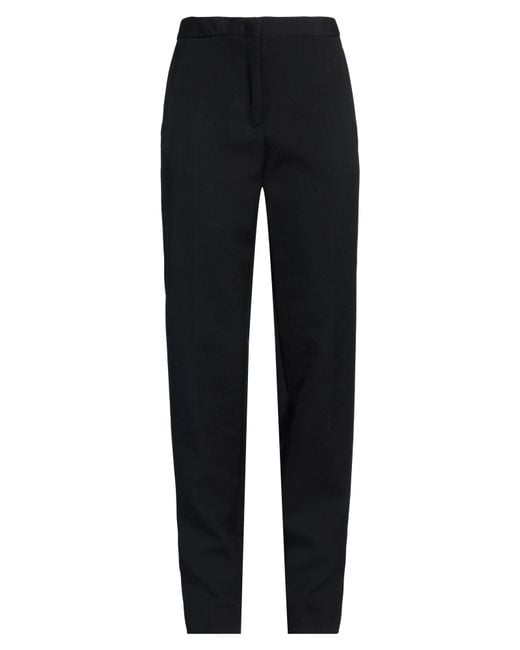 Jil Sander Black Pants Virgin Wool