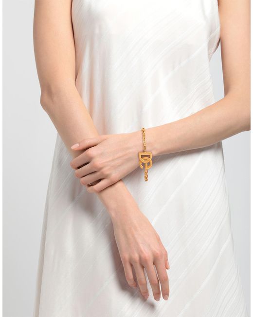 Dolce & Gabbana Metallic Bracelet Brass