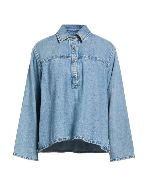 Rag & Bone Blue Denim Shirts