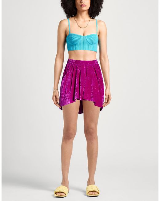 Isabel Marant Purple Mini Skirt