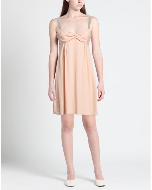 Fabiana Filippi Pink Mini Dress