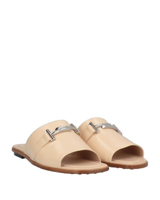Tod's Natural Sandals