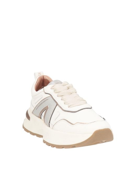 Alexander Smith White Trainers