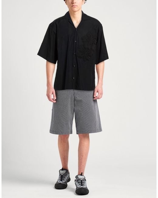 DSquared² Black Shirt Cotton for men