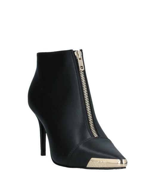 Versace Jeans Couture Black Ankle Boots
