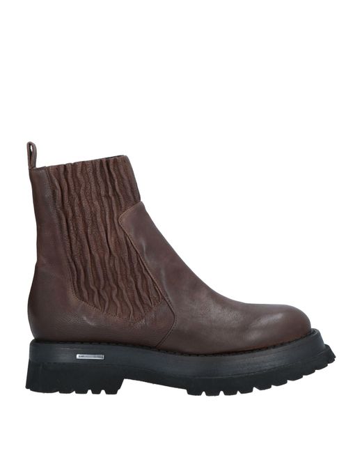 Malloni Brown Ankle Boots