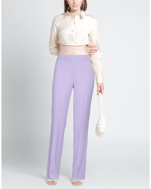 Max Mara Purple Trouser