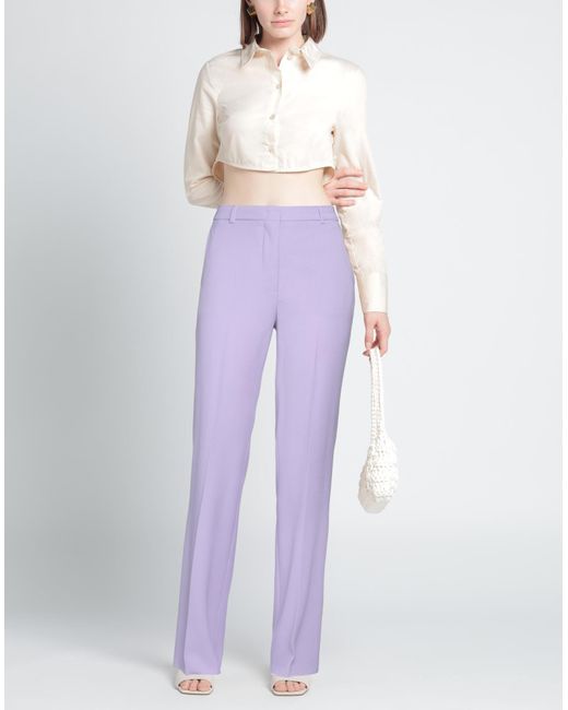 Max Mara Purple Trouser
