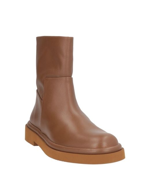 Paloma Barceló Brown Ankle Boots